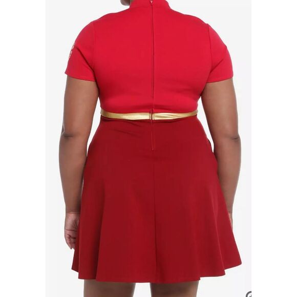 DC Comics Shazam! Fury Of The Gods Mary Cosplay Dress Plus Size 2 Nwt - Picture 8 of 9